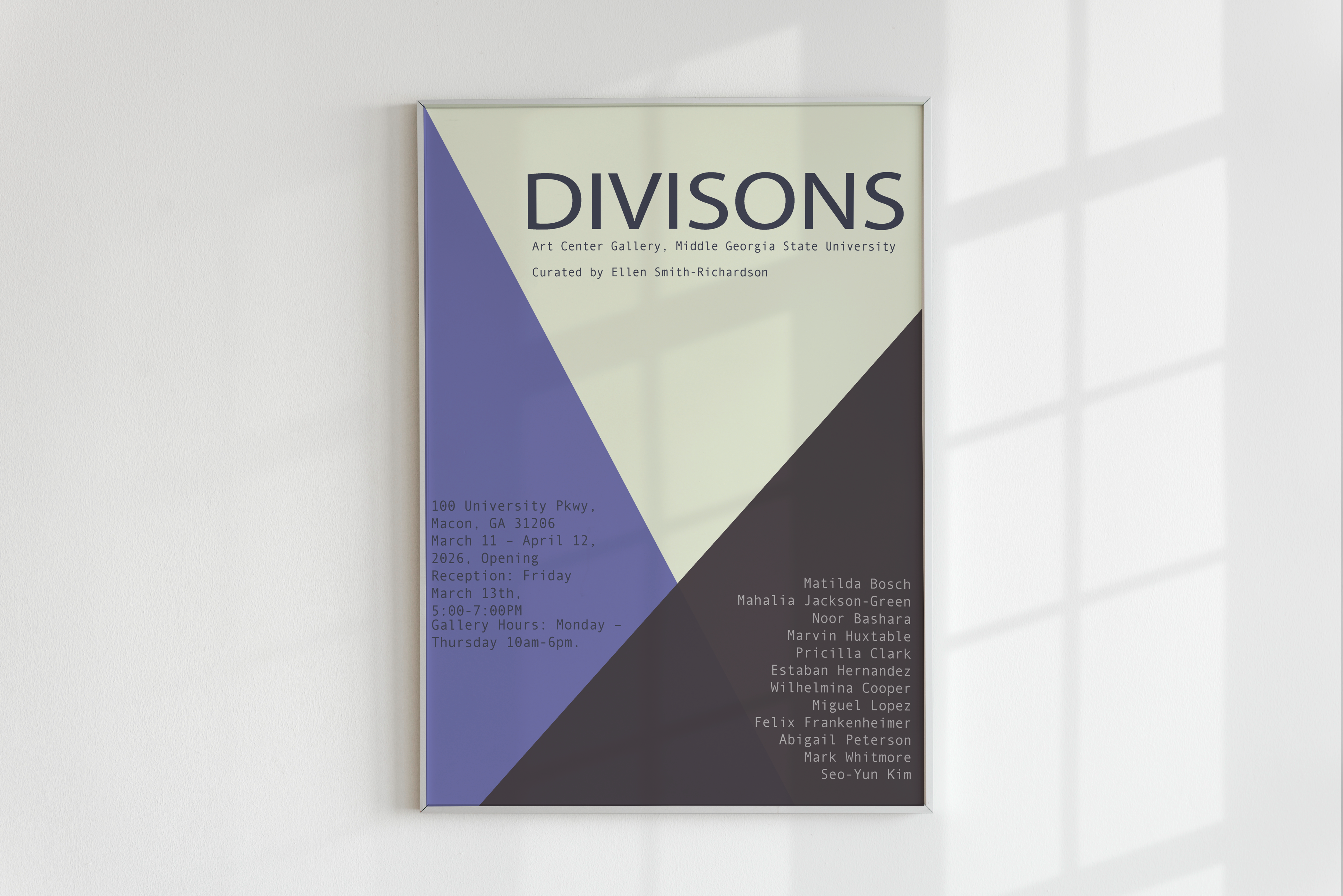 modern poster
